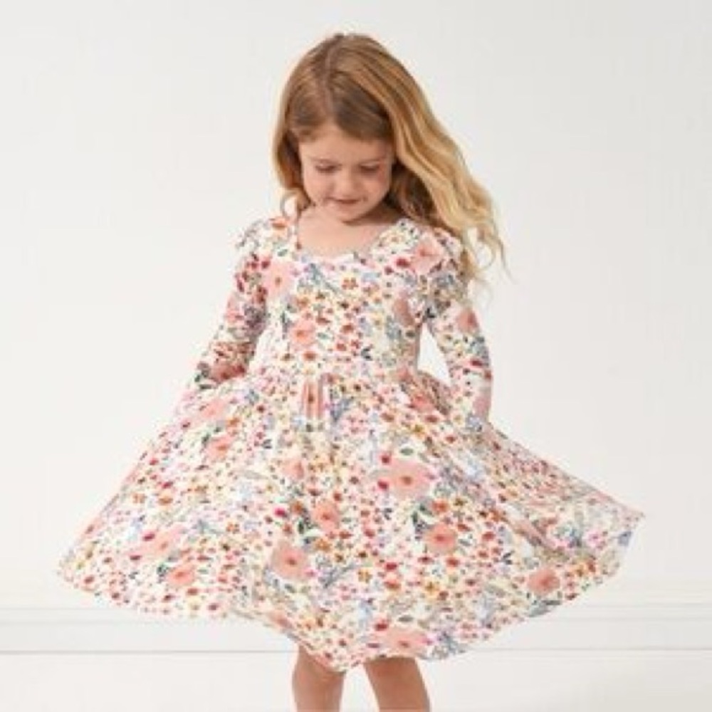 Little Sleepies Meadow Flutter Twirl Dress